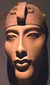El Faraón Akhenaton, del que se cree que asumió el credo: Ankhemmaat - "El que Vive en la Verdad"